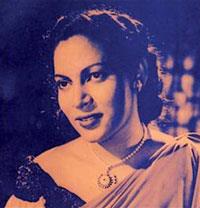 Portrait photo of the artist Rukmani Devi